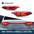 HCMOTIONZ 2020-2021 Toyota Corolla traseira lâmpadas traseiras